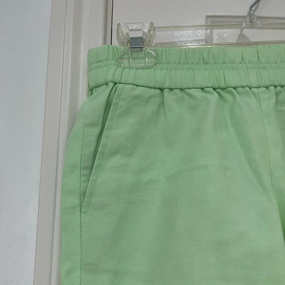 J Crew NWOT lime green shorts size 0 - Picture 3 of 7